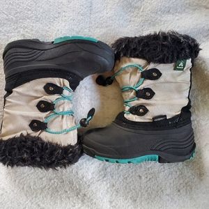 Kamik Waterproof Winter Boots, Kids Sz 12